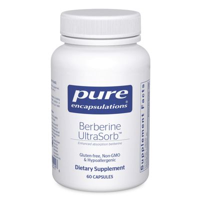 Pure Encapsulations Berberine UltraSorb - Enhanced Absorption Berberine Phytosome 550 mg - Supports Metabolic &amp; Cardiometabolic Health - 60 Capsules