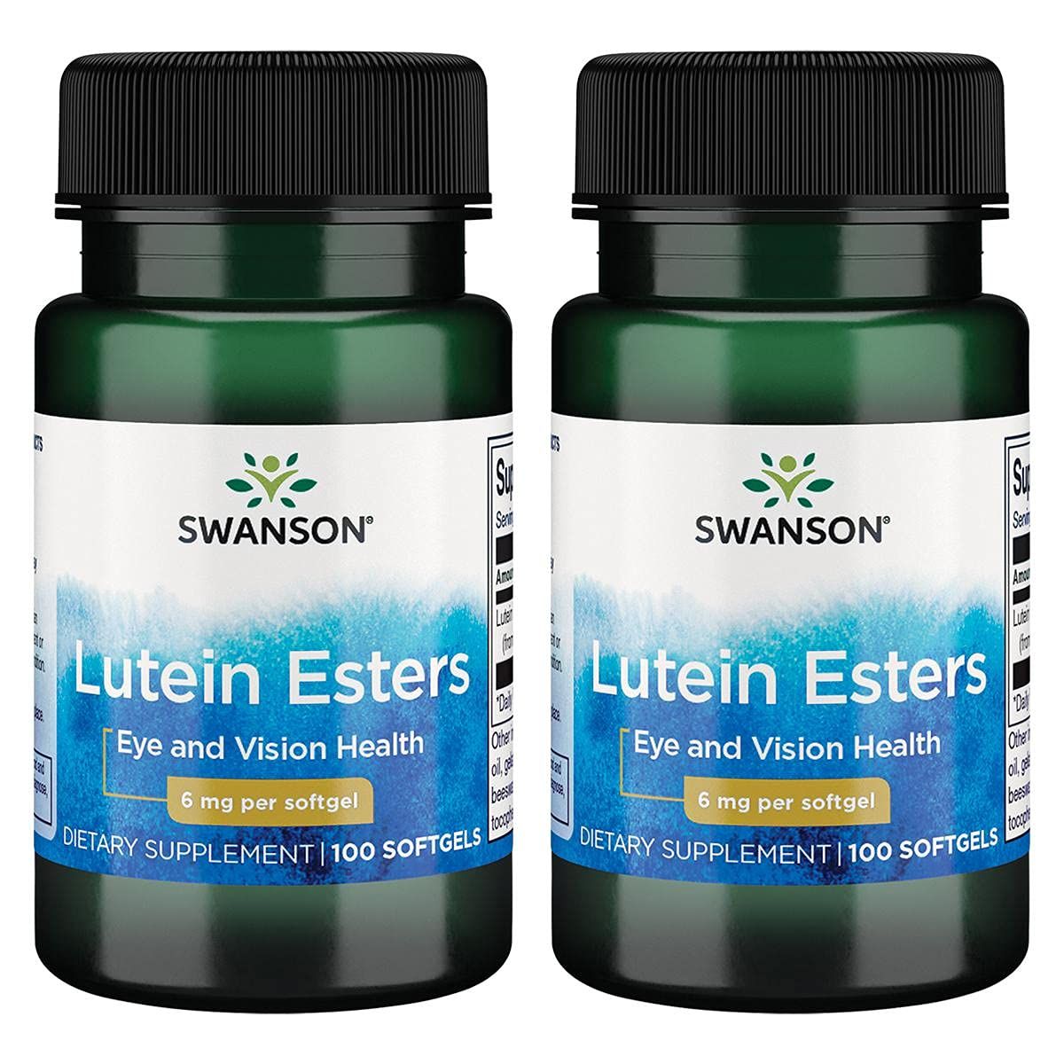 Swanson Lutein Esters - Featuring Lutemax 6 mg 100 Sgels (2 Pack)