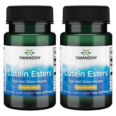 Swanson Lutein Esters - Featuring Lutemax 6 mg 100 Sgels (2 Pack)