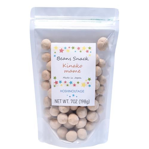 HOSHINOUTAGE Japanese Kinako Mame Soybean flour Covered Peanuts Beans Snack