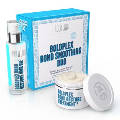 Boldplex 3 &amp; 7 Bond Restore Protein Treatment &amp; Oil Duo for Dry &amp; Damaged Hair - Hydrating Formula for Curly, Colored, Frizzy, Broken or Bleached Types. Cruelty-Free &amp; 100 Vegan