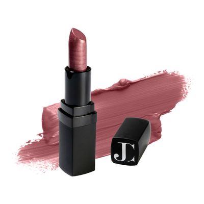 Juwel Cosmetics Frosted Finish Lipstick, Long Wear Moisture-Rich Shades with Natural Minerals, Matte Lipstick Contains Shea Butter, Grapeseed &amp; Avocado Oils, Lead-Free, Cosmo