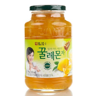 Damtuh Korean Honey Lemon Tea Preserves Tea - Natural Sweetness, No Artificial Ingredients, Perfect for Hot or Iced Tea, Jams, or Salad Dressings - 2.2lb, 1000g