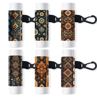 BESTOCEAN 6 chapstick keychain holderchapstick holderchapstick holder key chainlip balm holderlip balm holder keychain