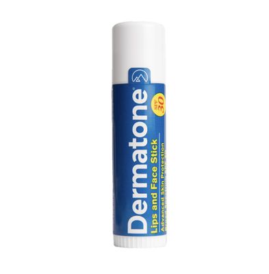 Dermatone Lips and Face Stick SPF 30 | Advanced Skin Protection | Moisturizing | Sooth &amp; Replenish | Chunky Spot Stick 0.5oz