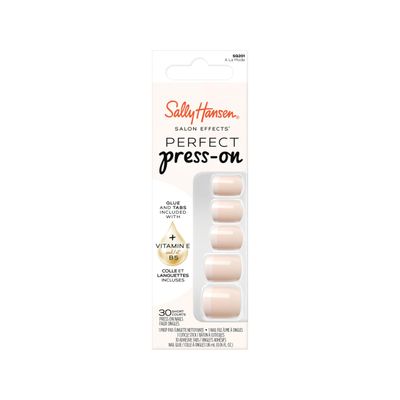 Sally Hansen Salon Effects Perfect Press-On Nails, A La Mode, Press On Nails, Easy to Apply, Nail Glue &amp; Adhesive Tabs Included