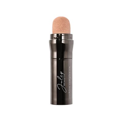 Julep Cushion Complexion Medium Coverage Foundation - Shell | Covers, Brightens &amp; Evens Skin Tone | On-The-Go Cushion Applicator | Hyaluronic Acid, Vitamin B5 &amp; E