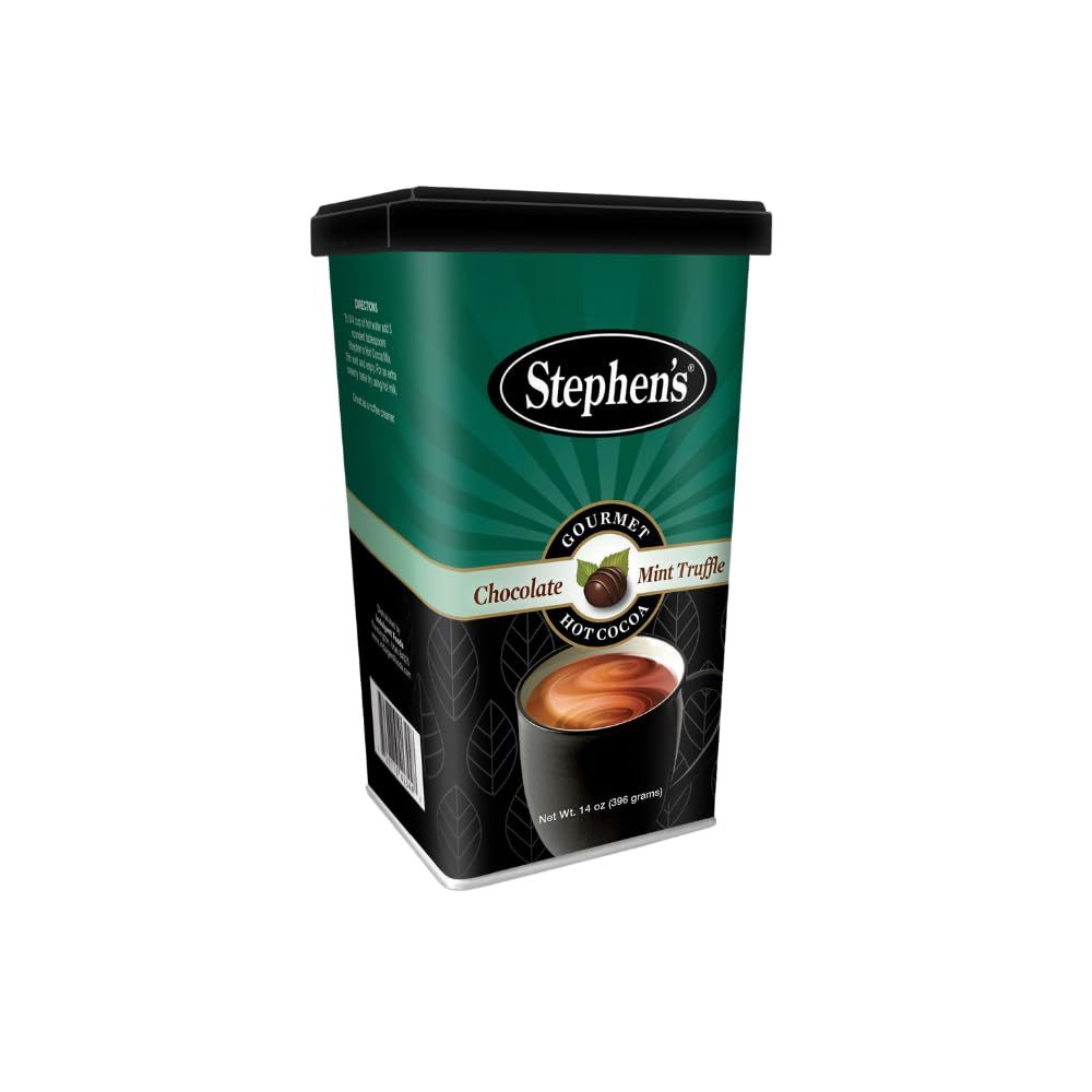 Stephen&#39;s Gourmet Hot Cocoa, Mint Truffle, 14 OZ (Pack of 1)