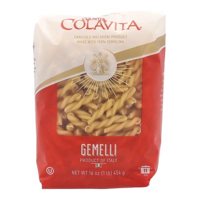 Colavita Pasta - Gemelli (Braids), 1 Pound - Pack of 20