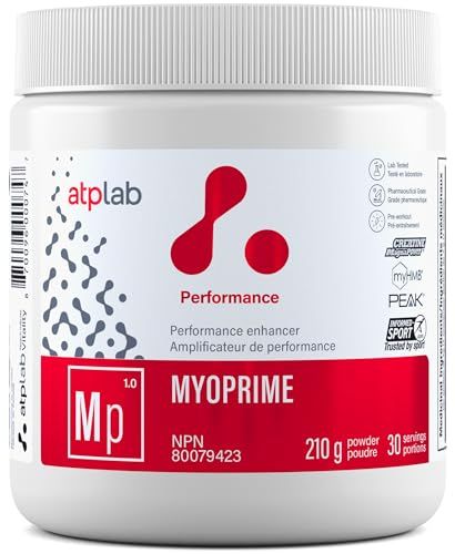 ATP LAB | Myoprime 210g Organic Raspberry Flavour | Myoprime is an Advanced creatine Formulation