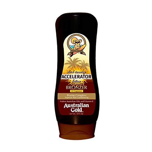 Australian Gold Accelerator Lotion with Instant Bronzer, 8 Fluid Ounce