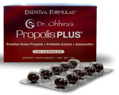 Dr. Ohhira&#39;s Propolis Plus with Brazilian Green Propolis, 120 Capsules