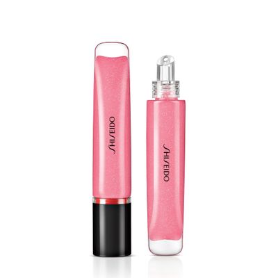 Shiseido Shimmer GelGloss, Bare Pink 04 - High-Shine Lip Gloss for Mirror-Like Crystalline Finish - 12-Hour Hydration - Weightless &amp; Non-Sticky