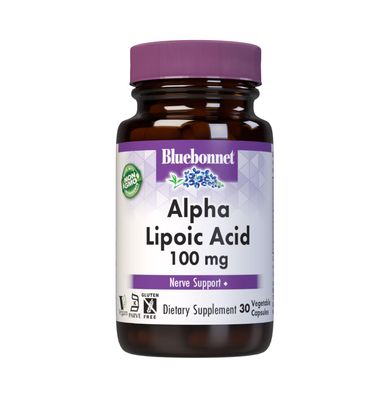 BLUEBONNET NUTRITION ALPHA LIPOIC ACID 100 mg