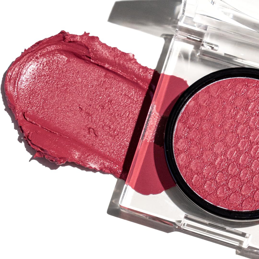 Epiclight Never Settle Radiant Cheek Lip Blush - Cream Blush Multiuse 3 in 1 for Cheeks Lips and Lids - Non-Toxic &amp; Cruelty Free- Makeup Skincare - Paraben &amp; Sulfate-free (Raspberry Truffle)