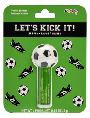 iscream Sport-Tastic Soccer Ball Shaped Vanilla Scented Lip Balm
