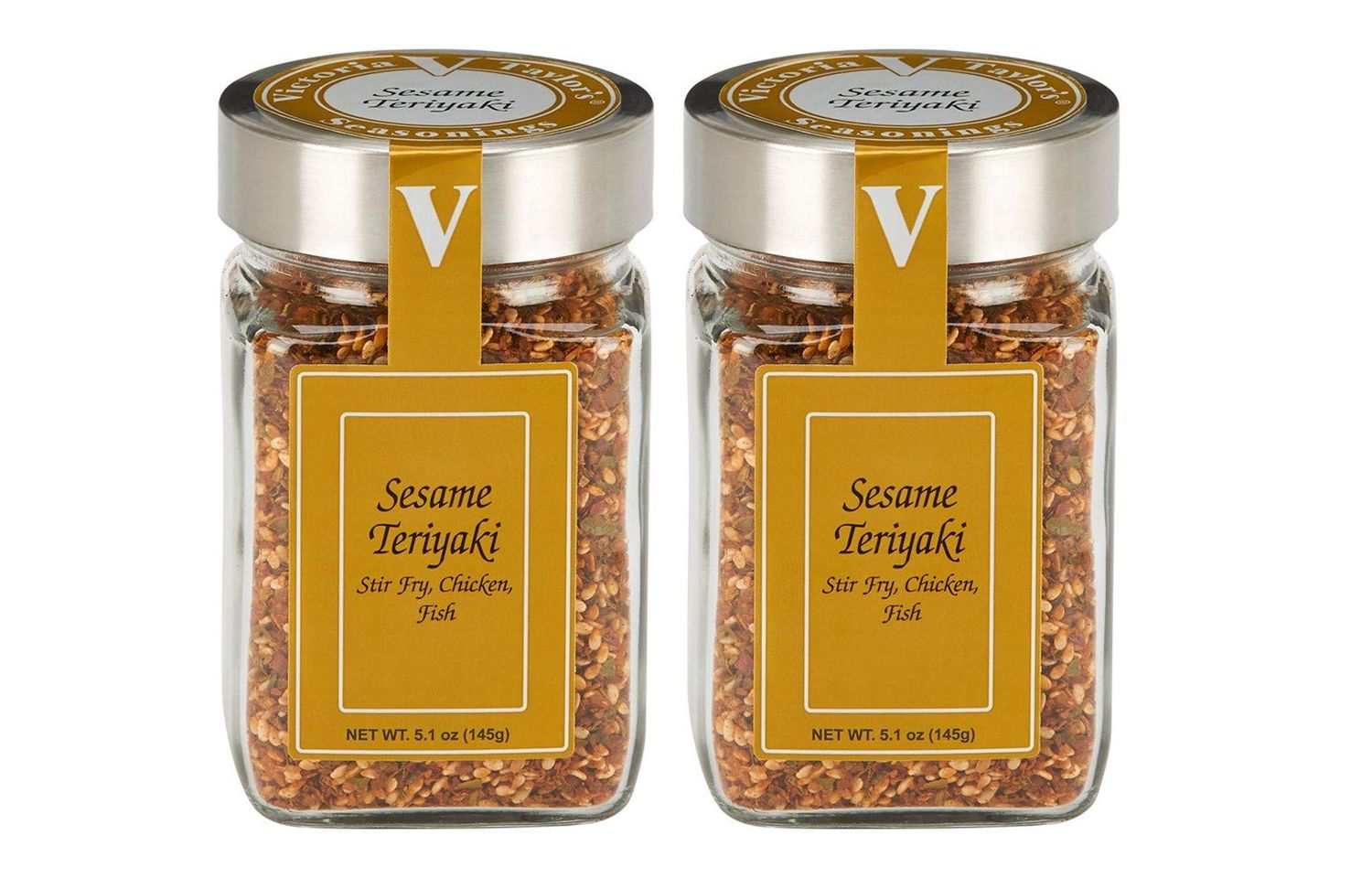 Sesame Teriyaki- Great for stir-fry, noodles, rice, pho and more. (5.1 oz Jar - Set of 2)