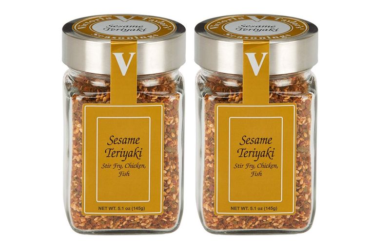 Sesame Teriyaki- Great for stir-fry, noodles, rice, pho and more. (5.1 oz Jar - Set of 2)