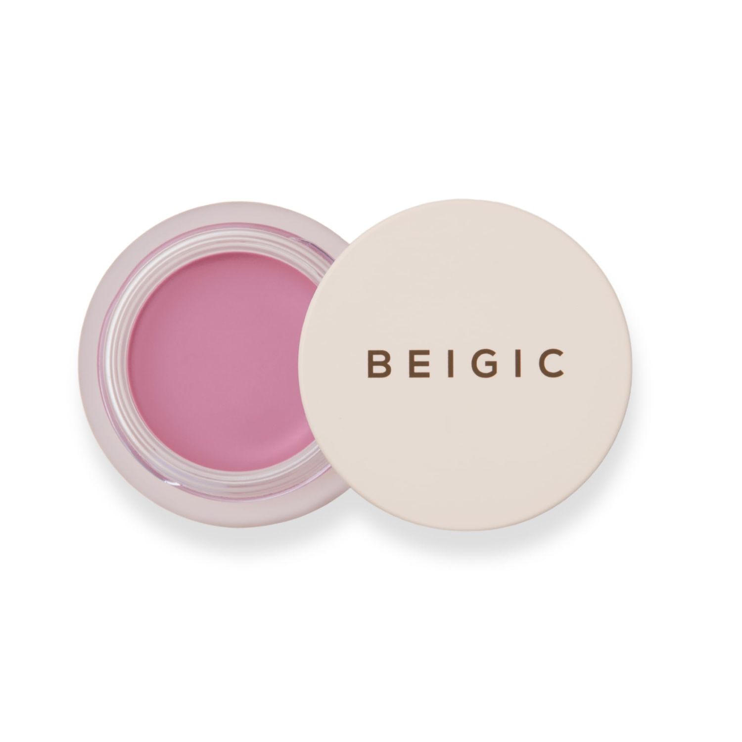 BEIGIC Flush Lip &amp; Cheek Balm 06 Veil - Vegan Buildable, Multiuse, Travel Sized(0.14 fl.oz) - Pale Lilac