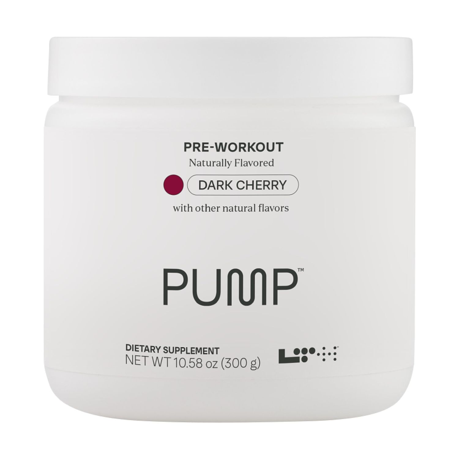 LTH Pump Pre-Workout - Delicious Drink Powder - with L-Theanine &amp; L-Citrulline - Supports Metabolism, Stamina &amp; Focus - Dark Cherry, 40 Servings