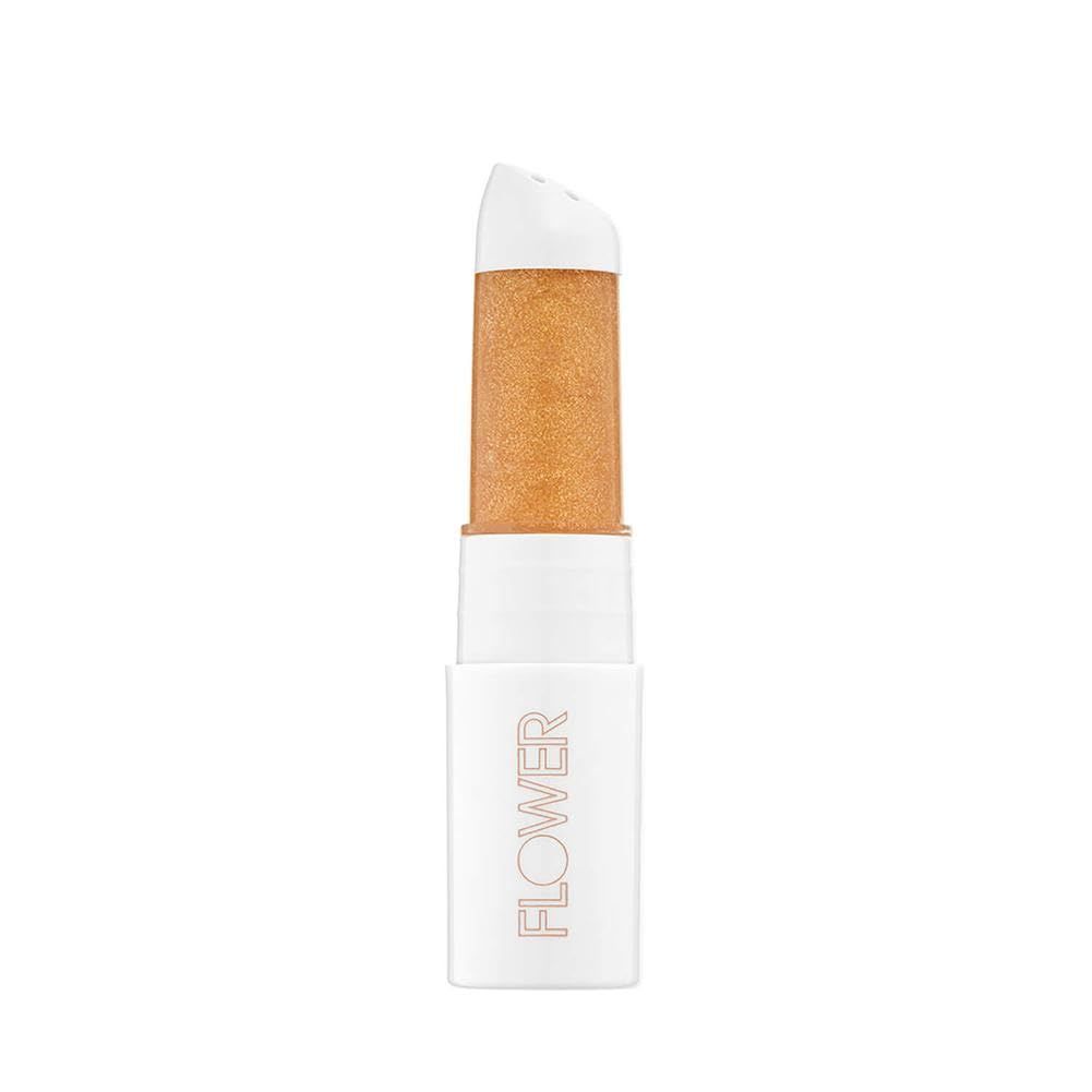 FLOWER Beauty By Drew Barrymore Perfect Pout Hydrating Lip Mask - Soothes Softens Lips Natural-Looking Tint - Recovery Lip Treatment Moisturizes Hydrates Lips - Scented - Cruelty-Free Vegan ( Lucky)