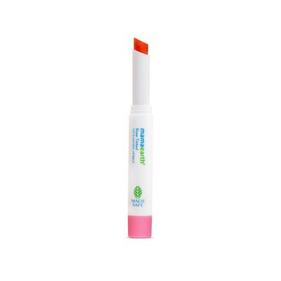 Mamaearth Nourishing Rose Tinted Natural Lip Balm | 12 Hour Moisturization with Castor &amp; Rose Oil | Relieves Dry, Cracked Lips &amp; Makes Lips Soft &amp; Supple | 0.07 Oz/2g