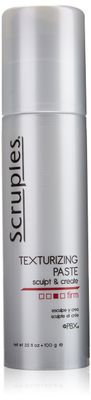 Scruples Texturizing Hair Paste - Creative Sculpting Clay for Extreme Volume - Improves Separation, Control &amp; Hair Texture - Firm Pliable Hold for All Hair Types (3.5 oz)
