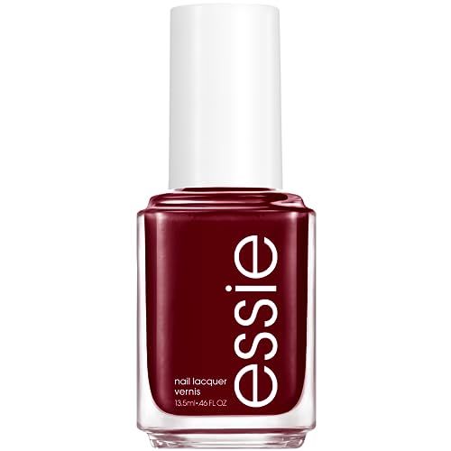 essie Salon-Quality Nail Polish, Vegan, Fall 2023, Dark Ruby Red, Full Blast, 0.46 fl oz