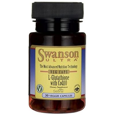 Swanson ULT L-GLUTATHIONE W/COQ10 30 Vegan C