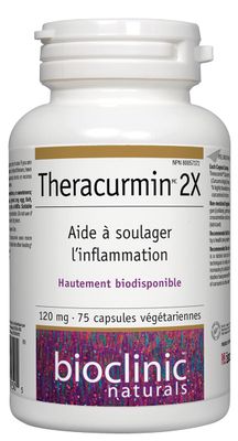 Bioclinic Naturals - Theracurmin 2X 120mg 75 V-Caps
