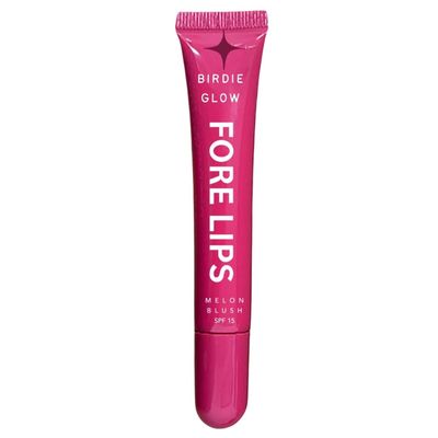 Birdie Glow Fore Lips Melon Blush, SPF 15 Protection, Pink