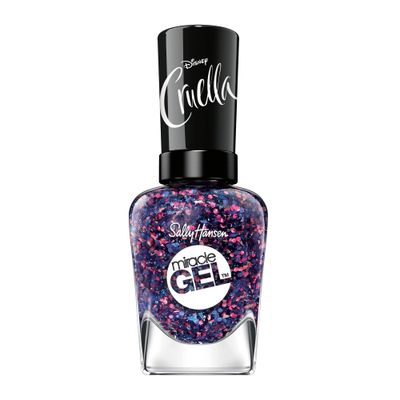Sally Hansen Miracle Gel and Disneys Cruella Collection, 865 No To Conformity, 0.5 Fl Oz