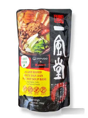 DAISHO Plant-Based Spicy Dan Dan Noodle Soup Base, 26.45-oz (Pack of 1) Ready to use