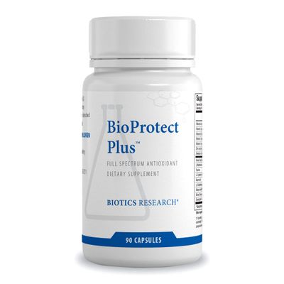 Biotics Research BioProtect Plus Protects Body from Oxidative Damage, Supports Overall Health, Immune Health, Cardiovascular Health. Glutathione, CoQ10, Taurine, SOD, Catalase 90 Capsules Biotics Research BioProtect Plus Protects Body from Oxidative Damage, Supports Overall Health, Immune Health, Cardiovascular Health. Glutathione, CoQ10, Taurine, SOD, Catalase 90 Capsules