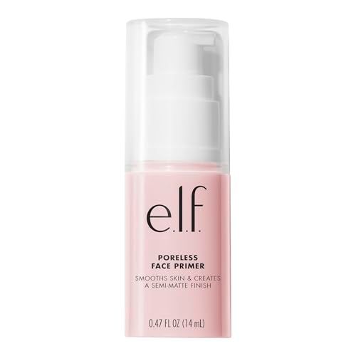 e.l.f. Poreless Face Primer, Restoring Makeup Primer For A Flawless, Smooth Canvas, Infused With Tea Tree &amp; Vitamin A, Vegan &amp; Cruelty-Free, 0.47 Fl Oz