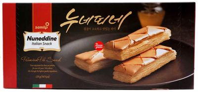 Korean Samlip Nuneddine Pie Biscuit Snack 120g /