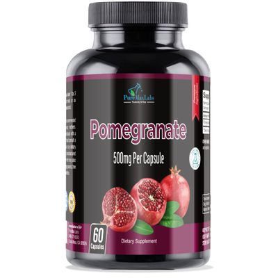 YUMMYVITE Pomegranate Capsules - 500mg, antioxidant superfood - 60 Capsules