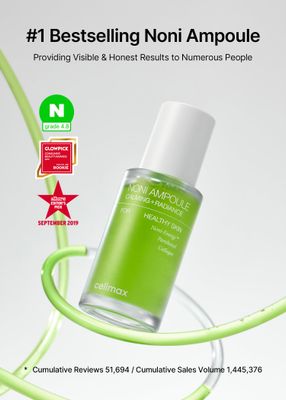 celimax Noni Energy Ampoule 30ml | with Noni Extract, Hydrating, Moisturizing &amp; Soothing Serum for Wrinkles &amp; Fine Lines, Mild Ampoule For Face