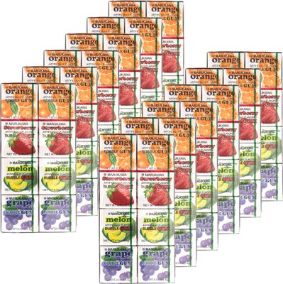 Marukawa 8 Pack Bubble Gum 1.52oz (12 Pack)