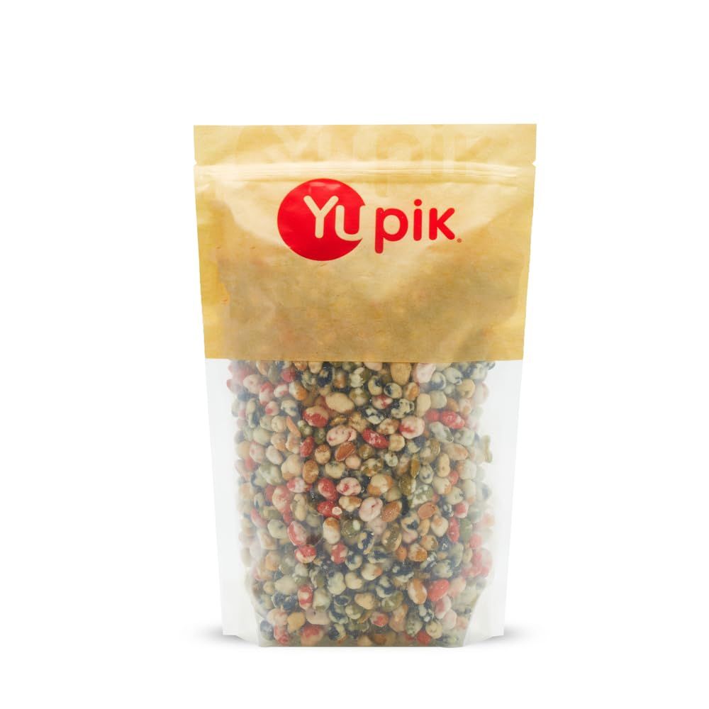 Yupik Wasabi Bean Mix, 2.2 lb, Roasted beans with spicy wasabi seasoning (Pack of 1)