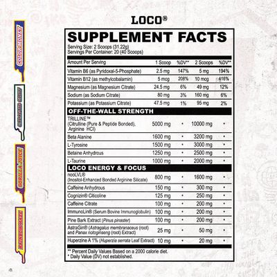MyoBlox Loco | Pre Workout (40 Servings, Gorilla Juice)