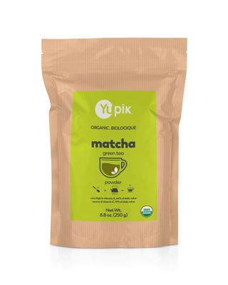 Yupik Organic Japanese Matcha Green Tea Powder, 8.8 oz, Non-GMO, Vegan, Gluten-Free, Pack of 1