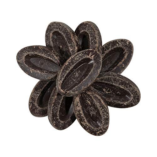 Valrhona 4653 Guanaja 70 Dark Chocolate Baking Feves from OliveNation, Intense Bittersweet Cacao Flavor - 2 lbs