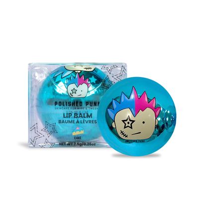 Hydrating Lip Balm for Kids, Tweens &amp; Adults Lips Moisturizer - Twist-Off Ball Container, Travel Size, Stocking Stuffer | Cake Flavor