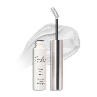 Julep Brow 101 Clear Eyebrow Scultping Gel - Precision Brush For Sculpting - Long-Lasting, Lightweight Formula for Natural,Tamed Brows