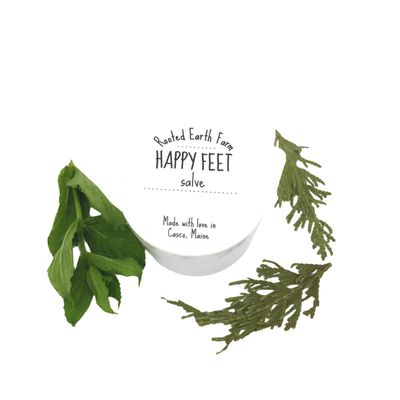 Happy Feet Salve for Dry Skin - 1 fl oz - Cracked Heels
