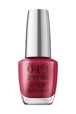 OPI Infinite Shine I&#39;m Not Really a Waitress | Opaque Dark Red Crme Long Wear Gel Like Nail Polish | Vegan, Long Lasting, Streak Free