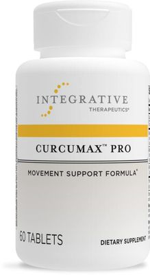 Integrative Therapeutics Curcumax Pro - Movement Support Formula with Meriva Curcumin Extract - Dairy-Free &amp; Vegan Supplements - 60 Tablets