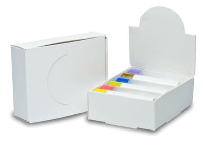 Arizona Bath &amp; Body LLC AZBB White Arched Lip Balm Tube Display Boxes (5)