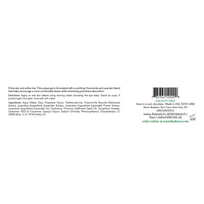 Mario Badescu Pre-Shave Conditioner - Soothing, Botanical-infused Pre Shave Gel for Your Best Shave Yet - Preps, Primes, and Softens Skin and Hair, 8 Oz